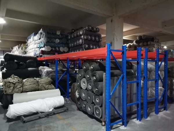 南京重型貨架廠家，設(shè)計規(guī)劃布料布匹倉庫所使用的重型貨架